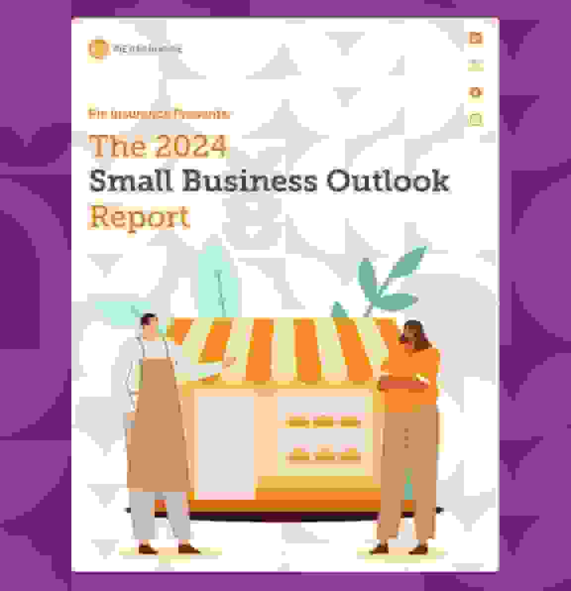 small business outlook report cover